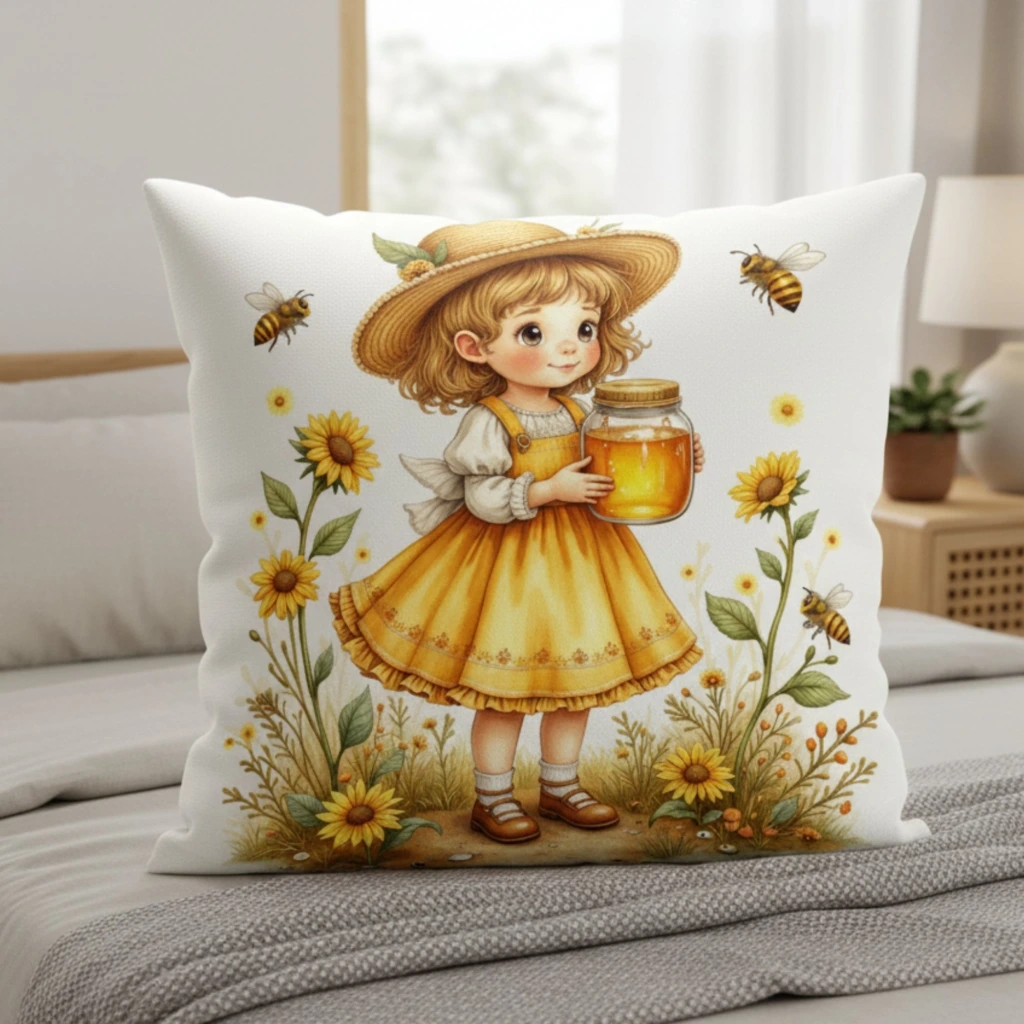 sunflower girls clipart (7)