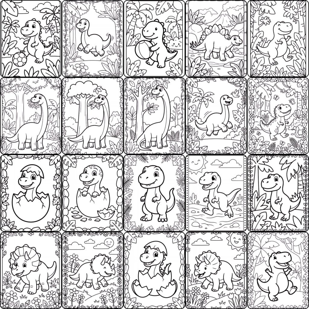 dinosaurs coloring pages (2)
