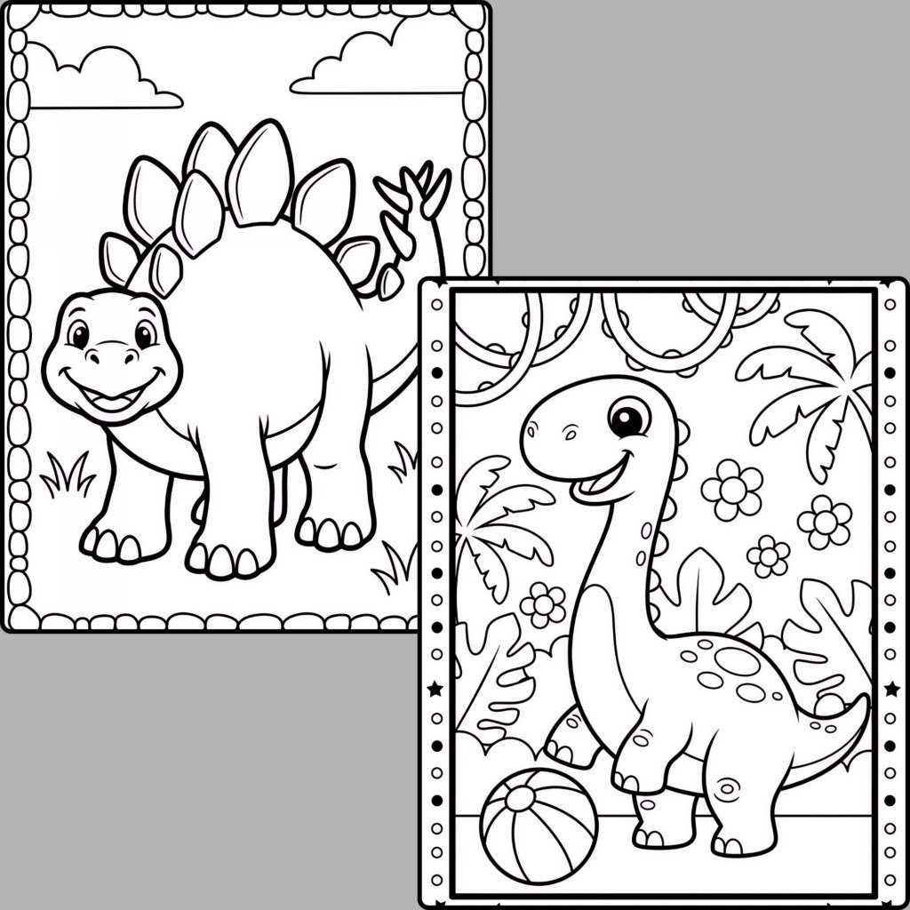 dinosaurs coloring pages (3)