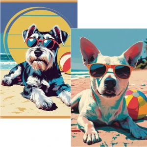 dogs taking sun (5)