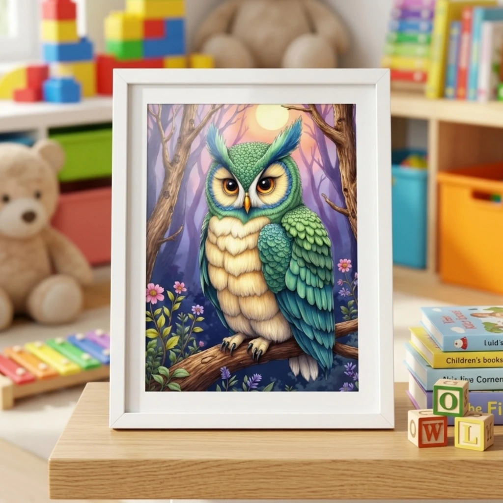 enchanted woodland owl (6)