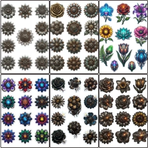 floral steampunk flowers (3)