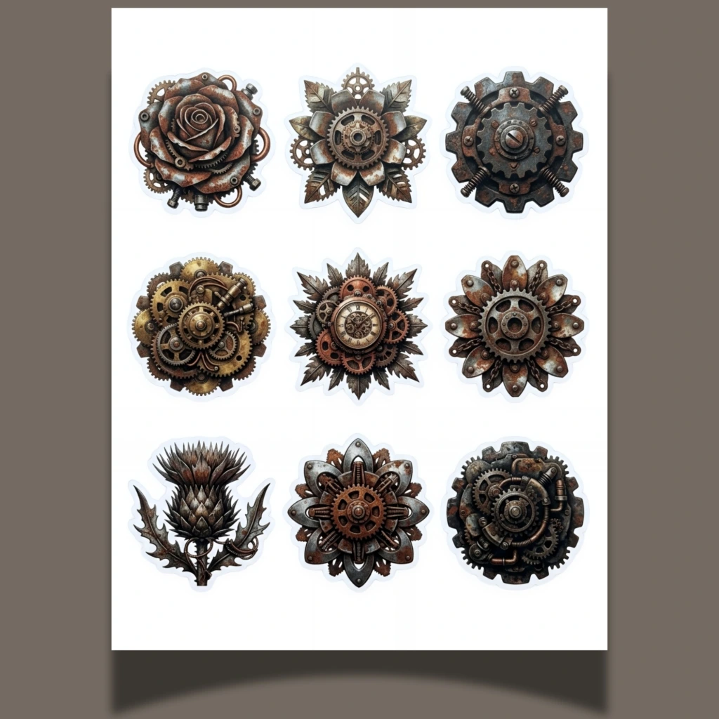 floral steampunk flowers (4)