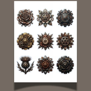 floral steampunk flowers (4)