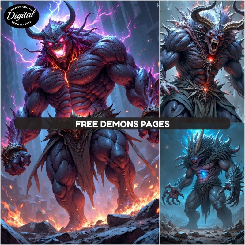 free demon pages (1)