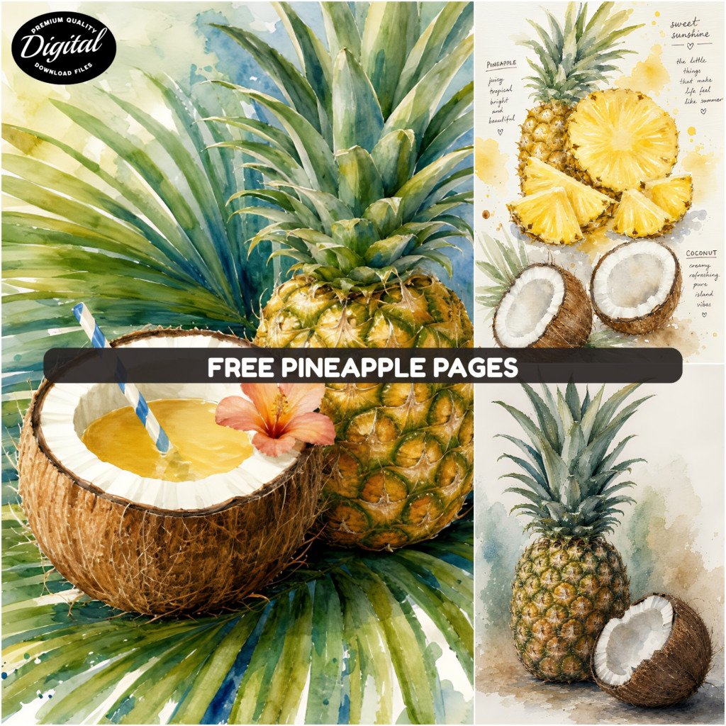 free pineapple Promo