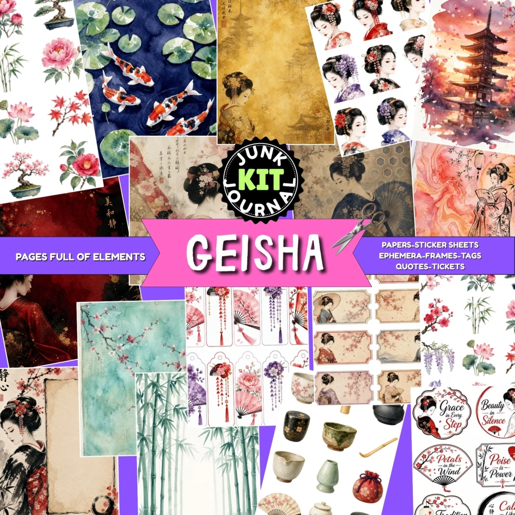 geisha junkjournal (2)