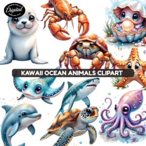kawaii ocean animals (1)