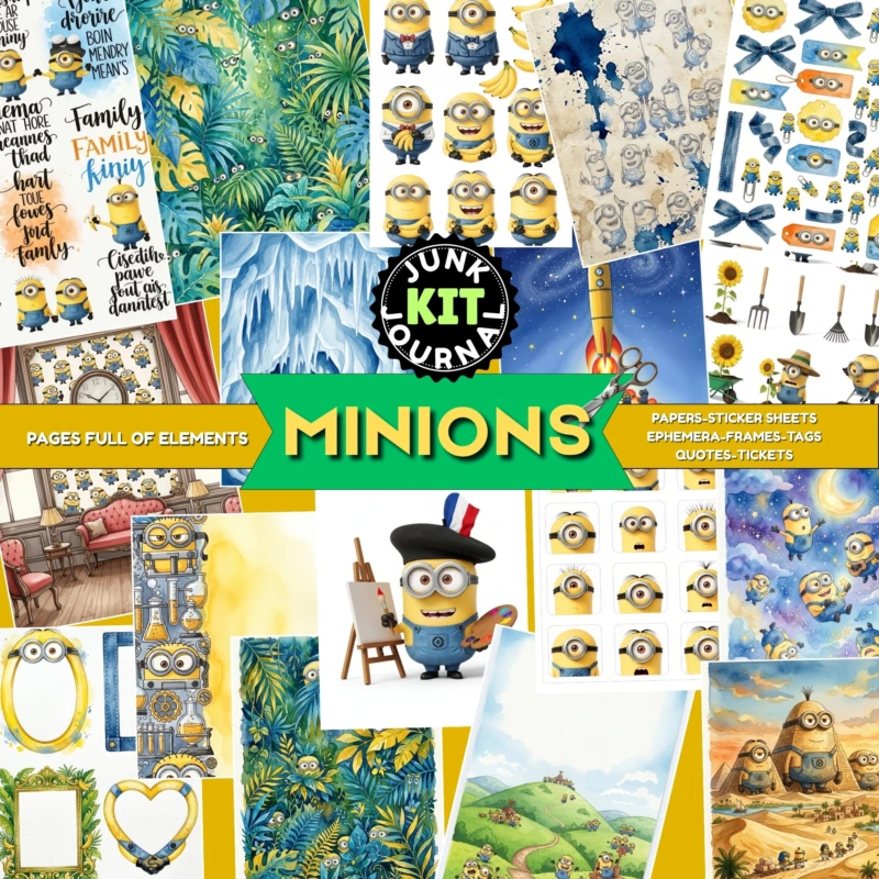 minions junkjournal (2)