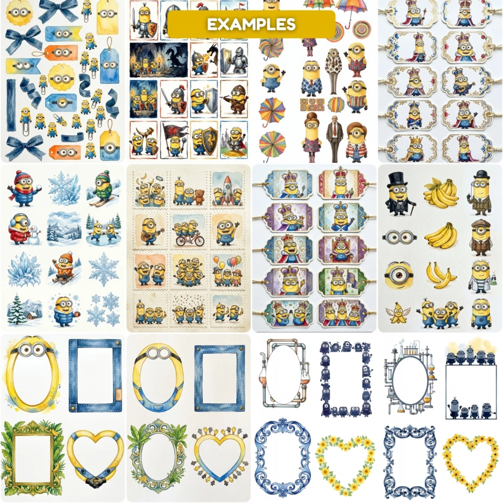 minions junkjournal (4)