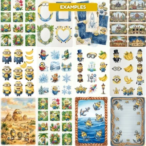 minions junkjournal (5)