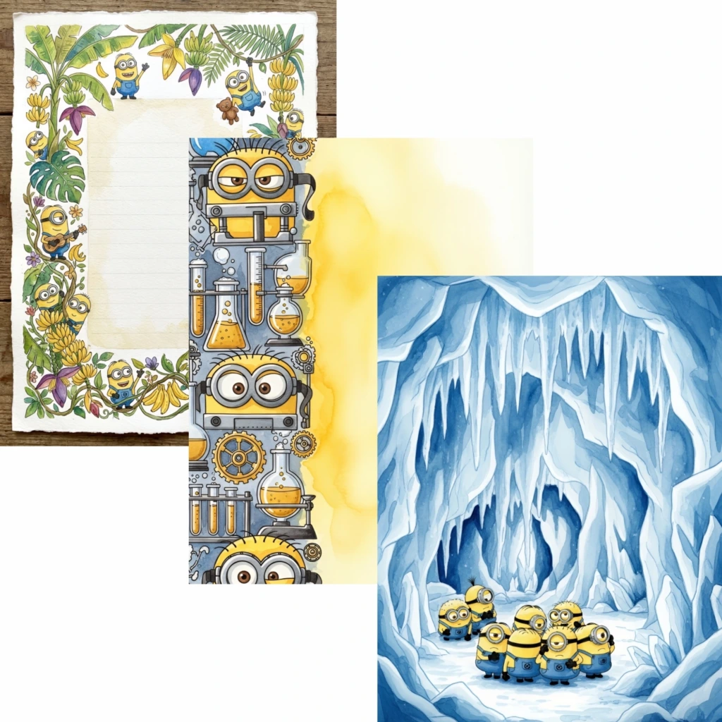 minions junkjournal (6)