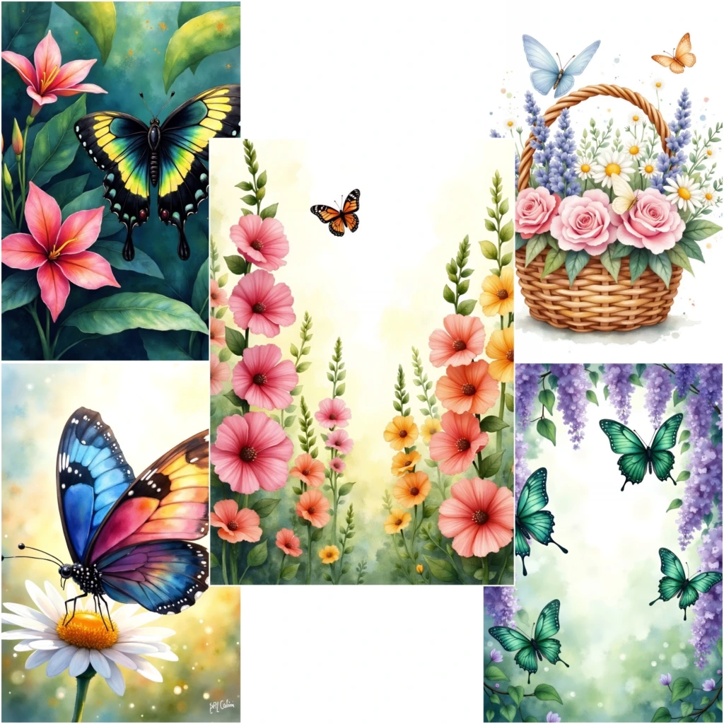 painted butterflies pages (10)