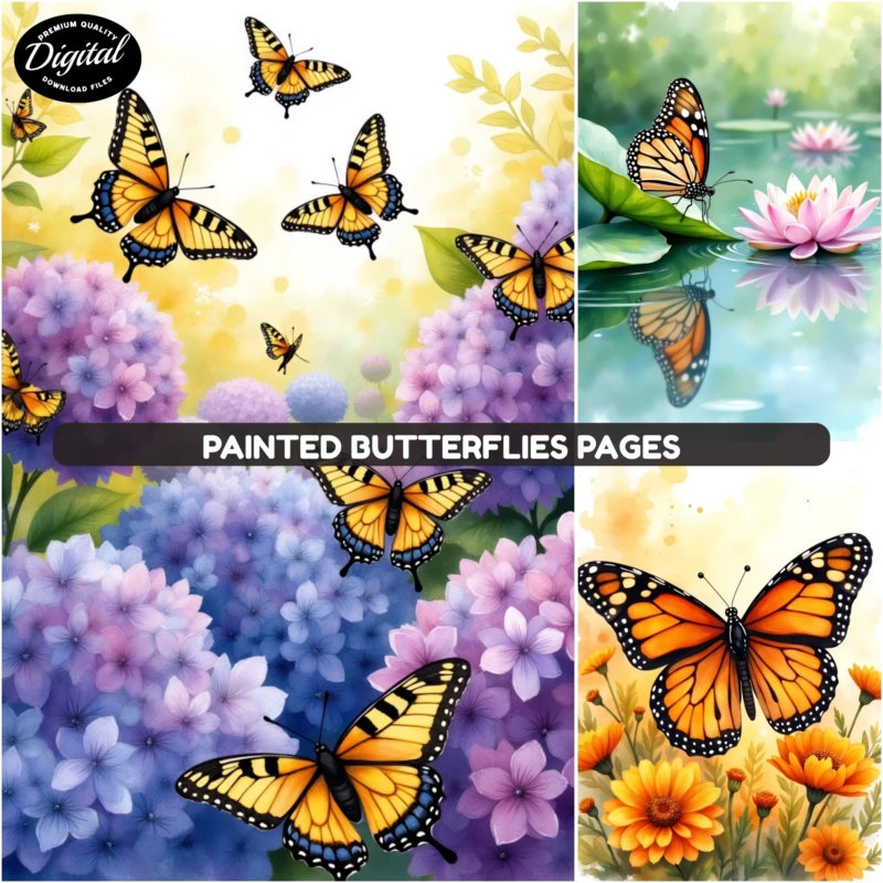 painted butterflies pages (2)