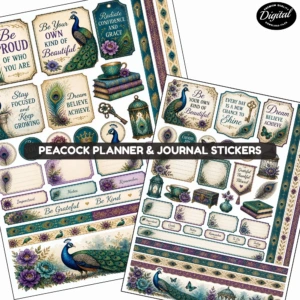 peacock planner stickers (2)