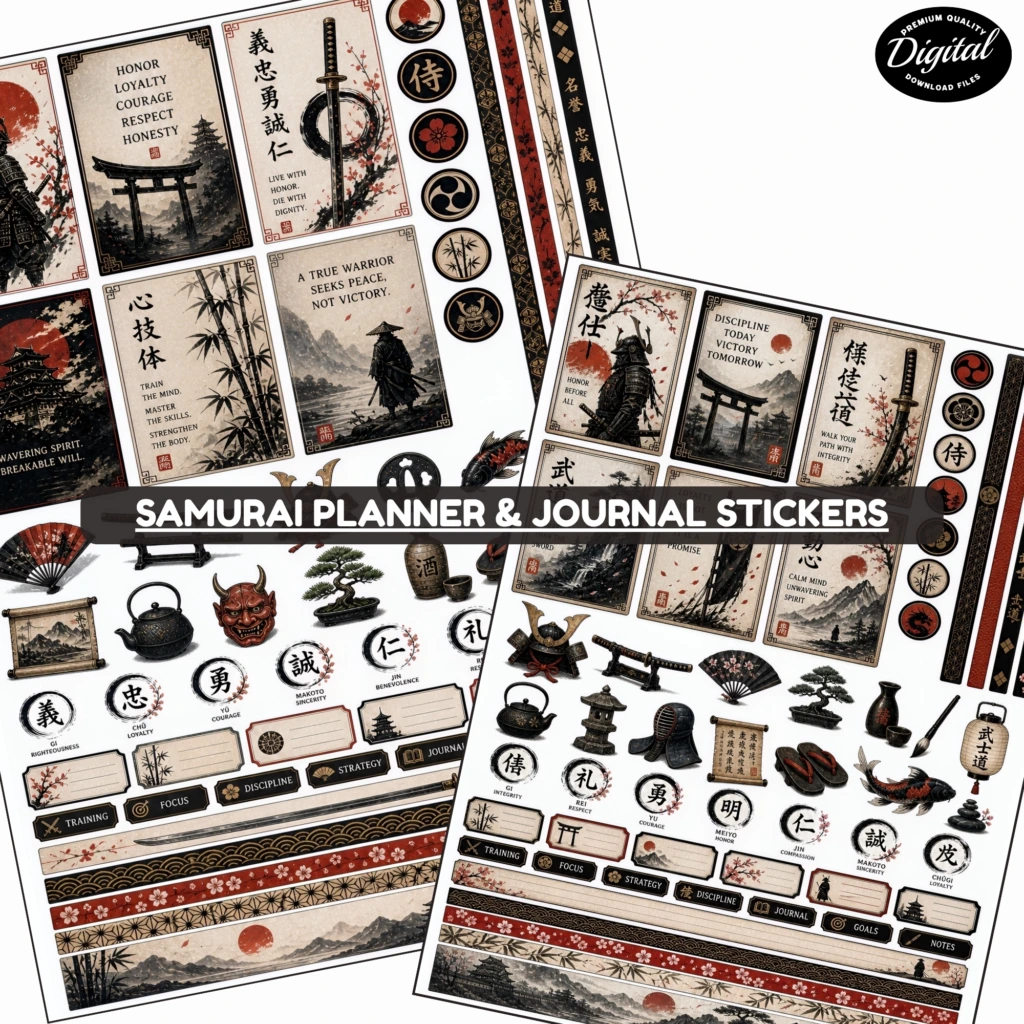 samurai panner stickers (3)