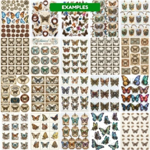 steampunk butterflies journalkit (4)