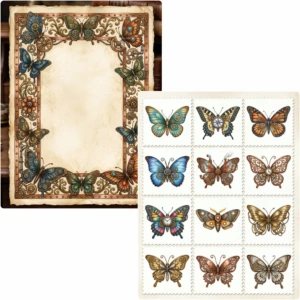 steampunk butterflies journalkit (8)