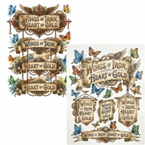 steampunk butterflies journalkit (9)