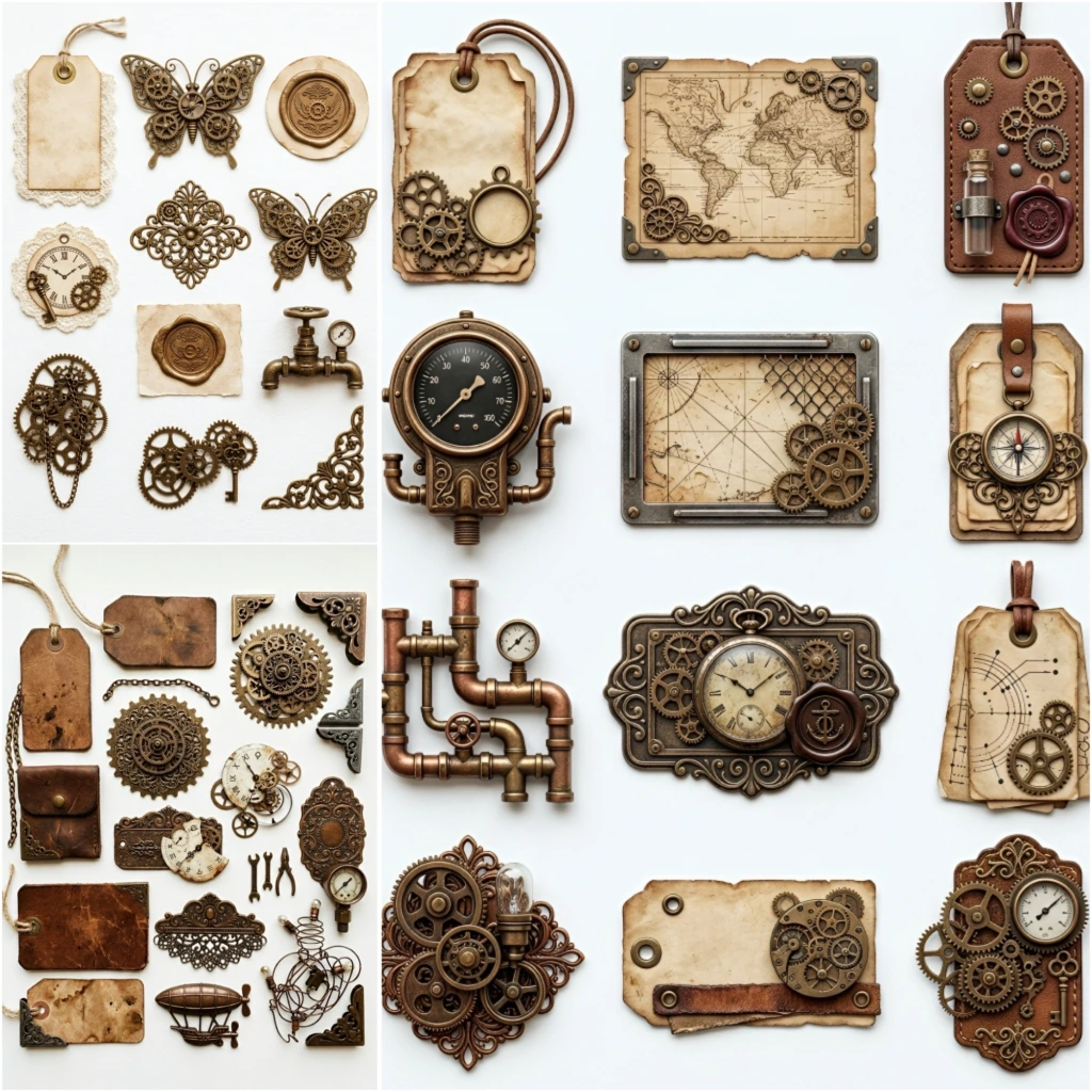 steampunk tags (4)