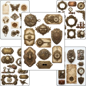 steampunk tags (7)