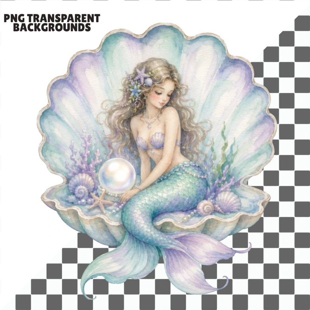 vintage mermaid (5)