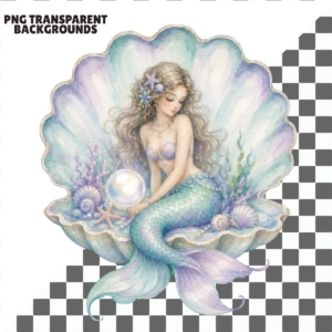 vintage mermaid (5)