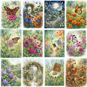 watercolor butterflies (5)
