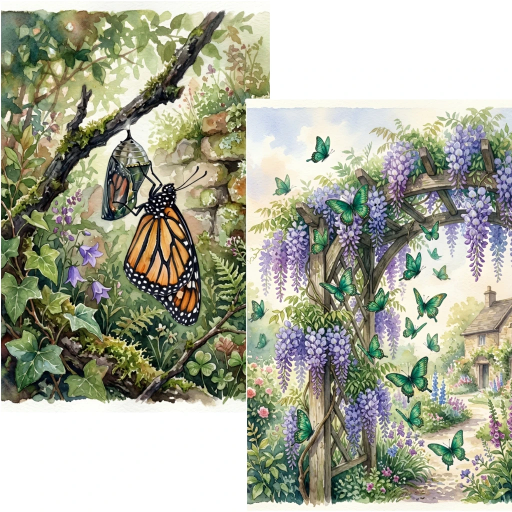 watercolor butterflies (8)