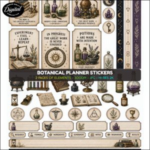 botanical stickers (1)