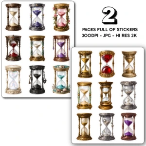 horglass stickers (3)