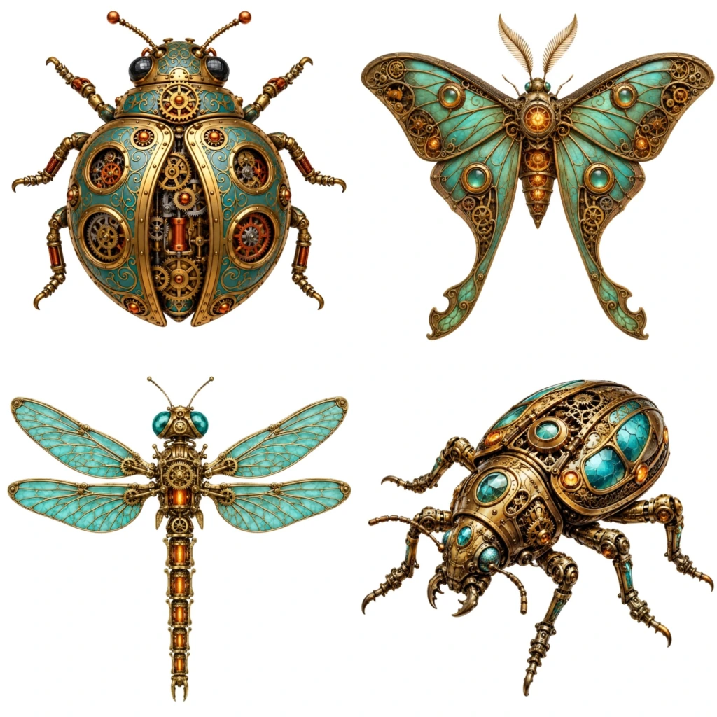 steampunk insects (7)