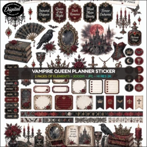 vampire planner stickers (1)