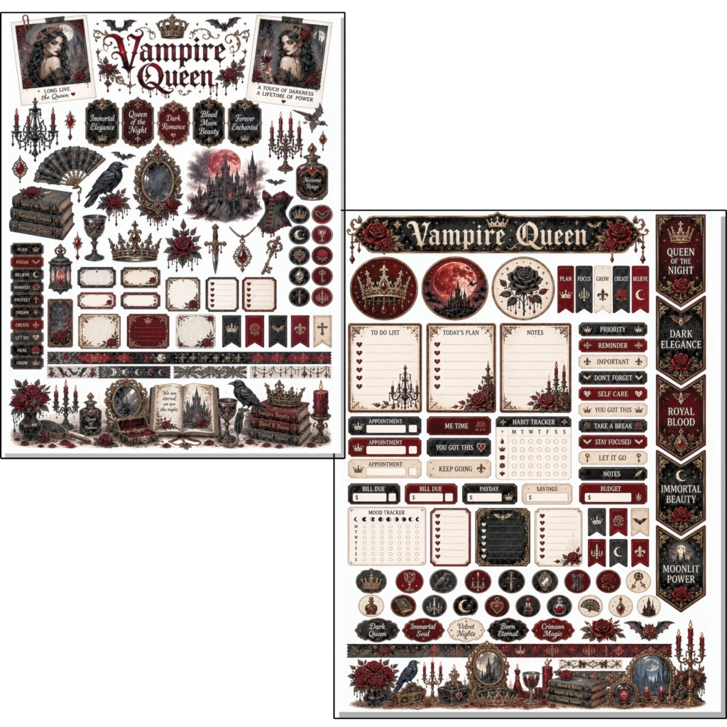 vampire planner stickers (2)