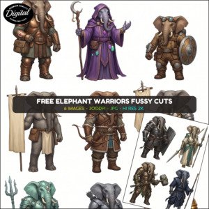 Free Elephants Fussy Cuts Promo