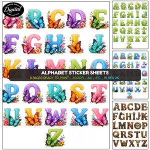 alphabetic stickers (2)