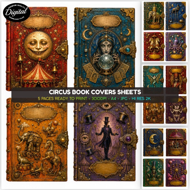 circus books (2)