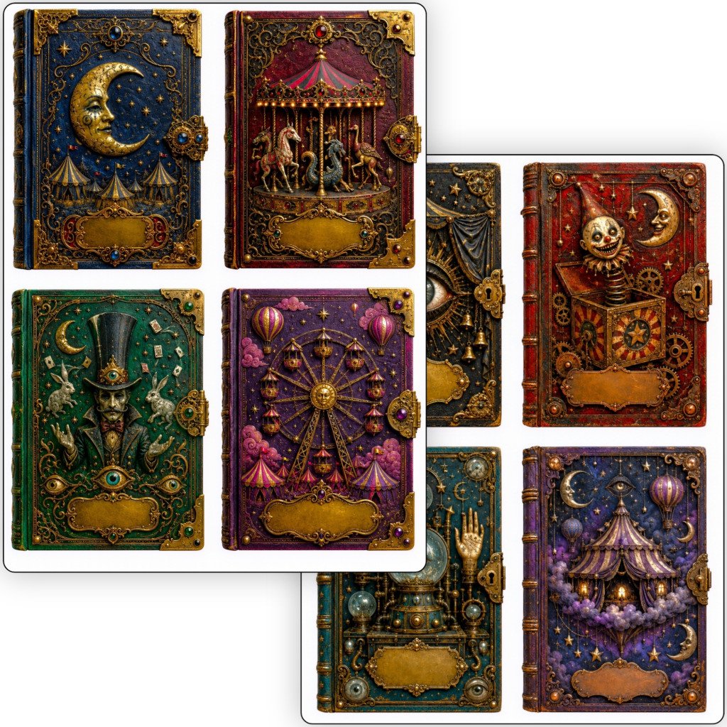 circus books (4)