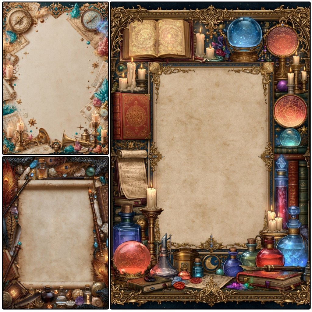 fantasy frames pages (9)