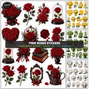 free roses cliparty (1)