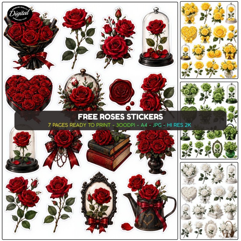 free roses cliparty (1)