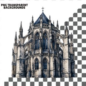 gothic catedral clipart (1)