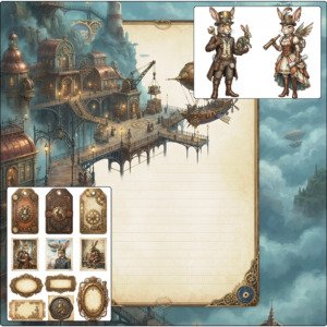steampunk journal rabbits (1)