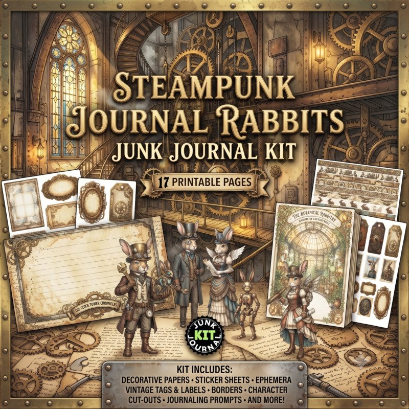 steampunk rabbits