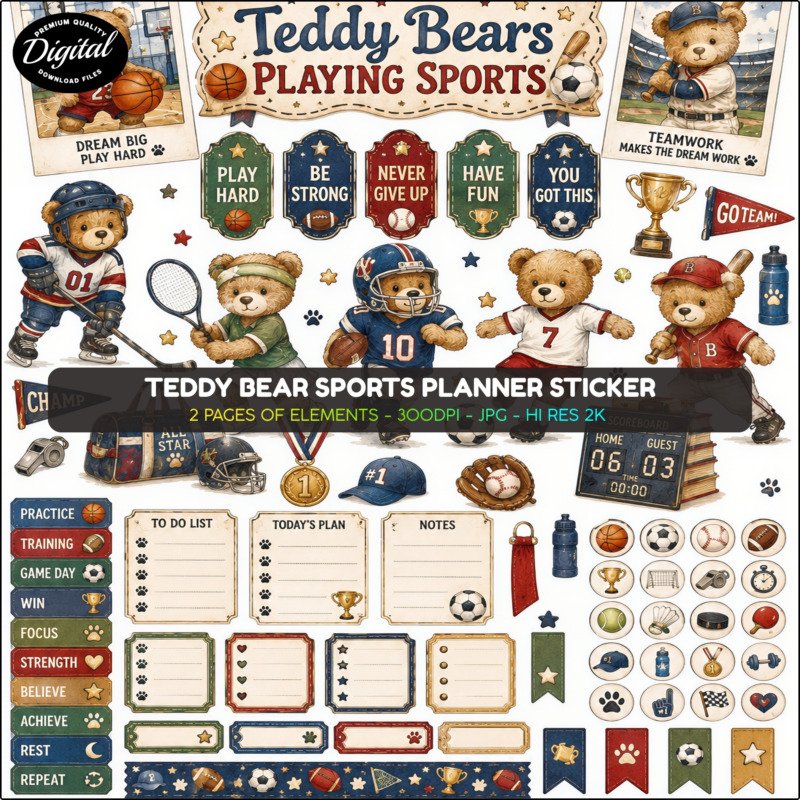teddy bears stickers (1)
