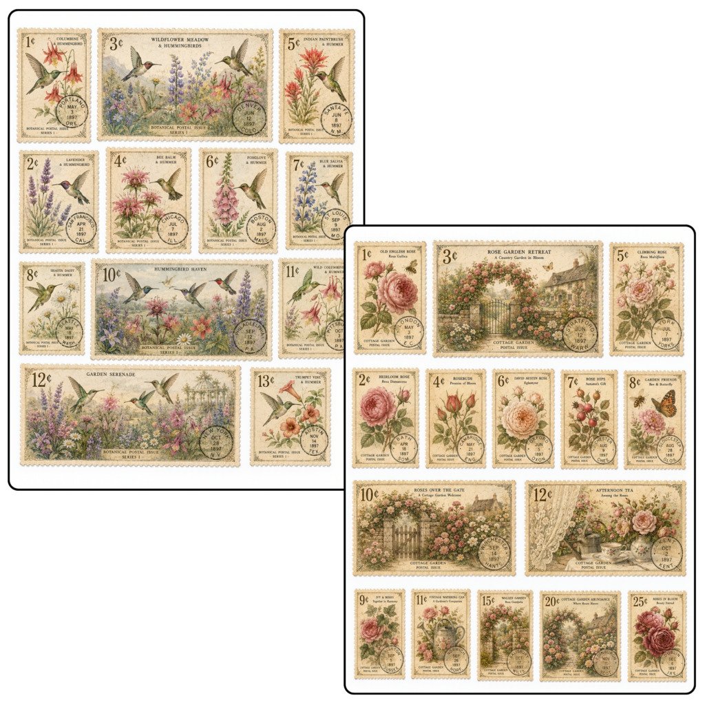 vintage stamps (2)