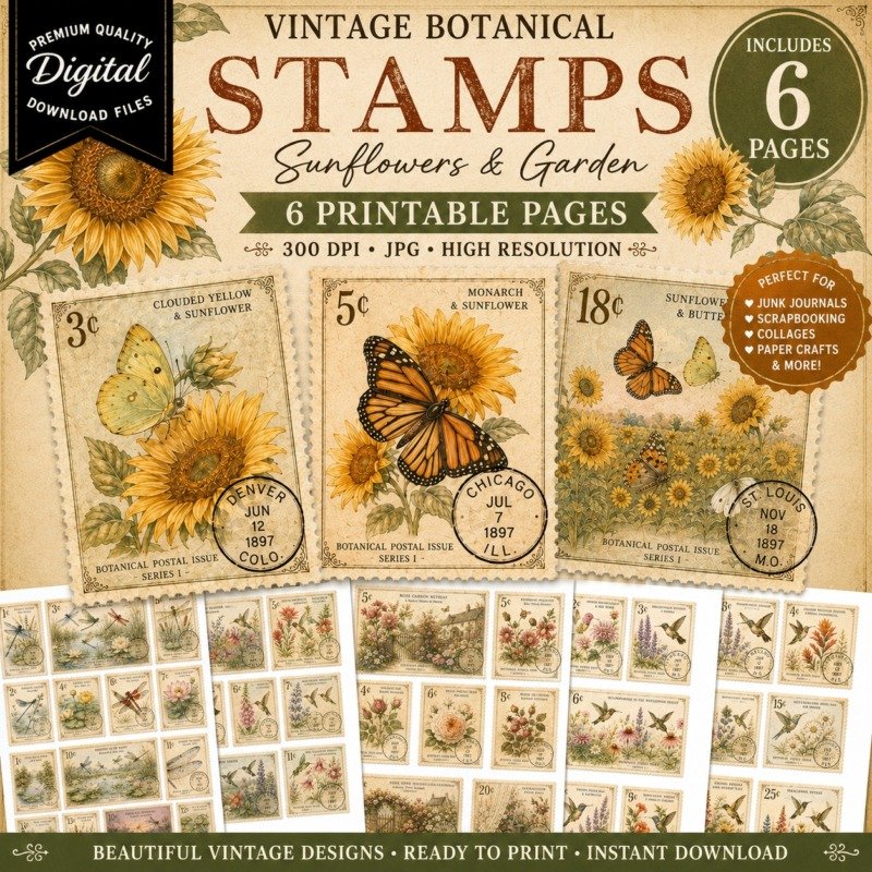 vintage stamps