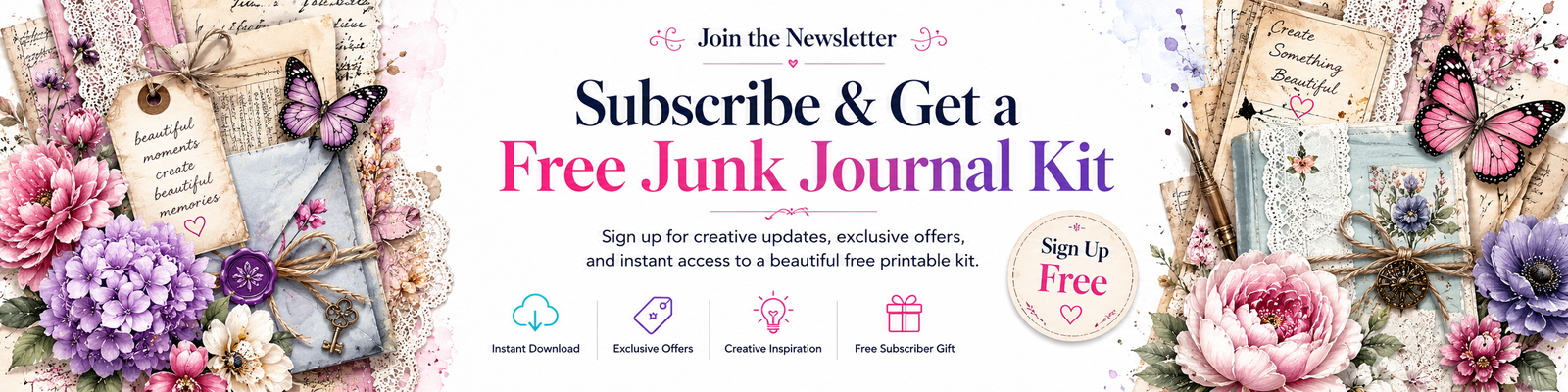 Free Gift Banner