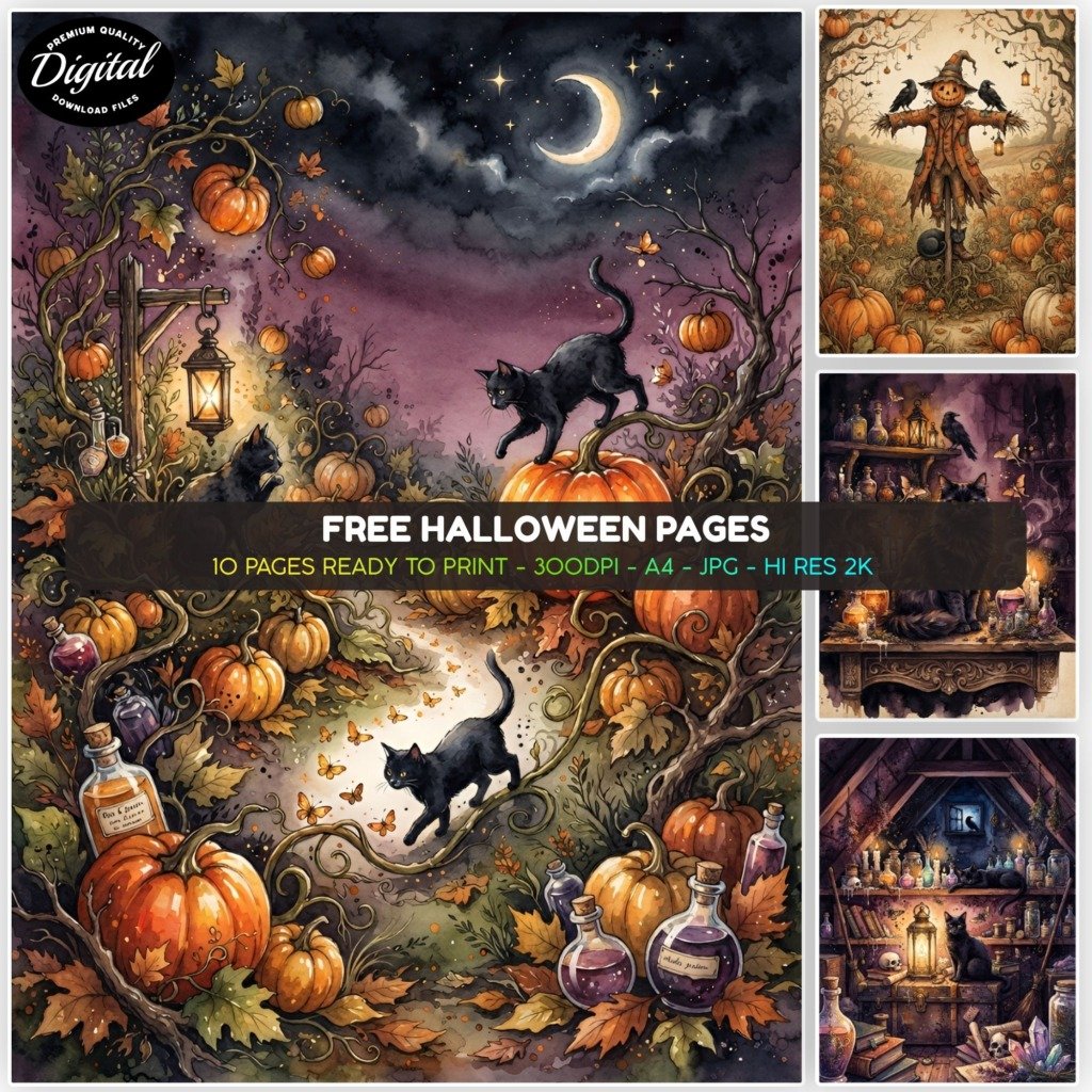 Free Halloween Pages Promos