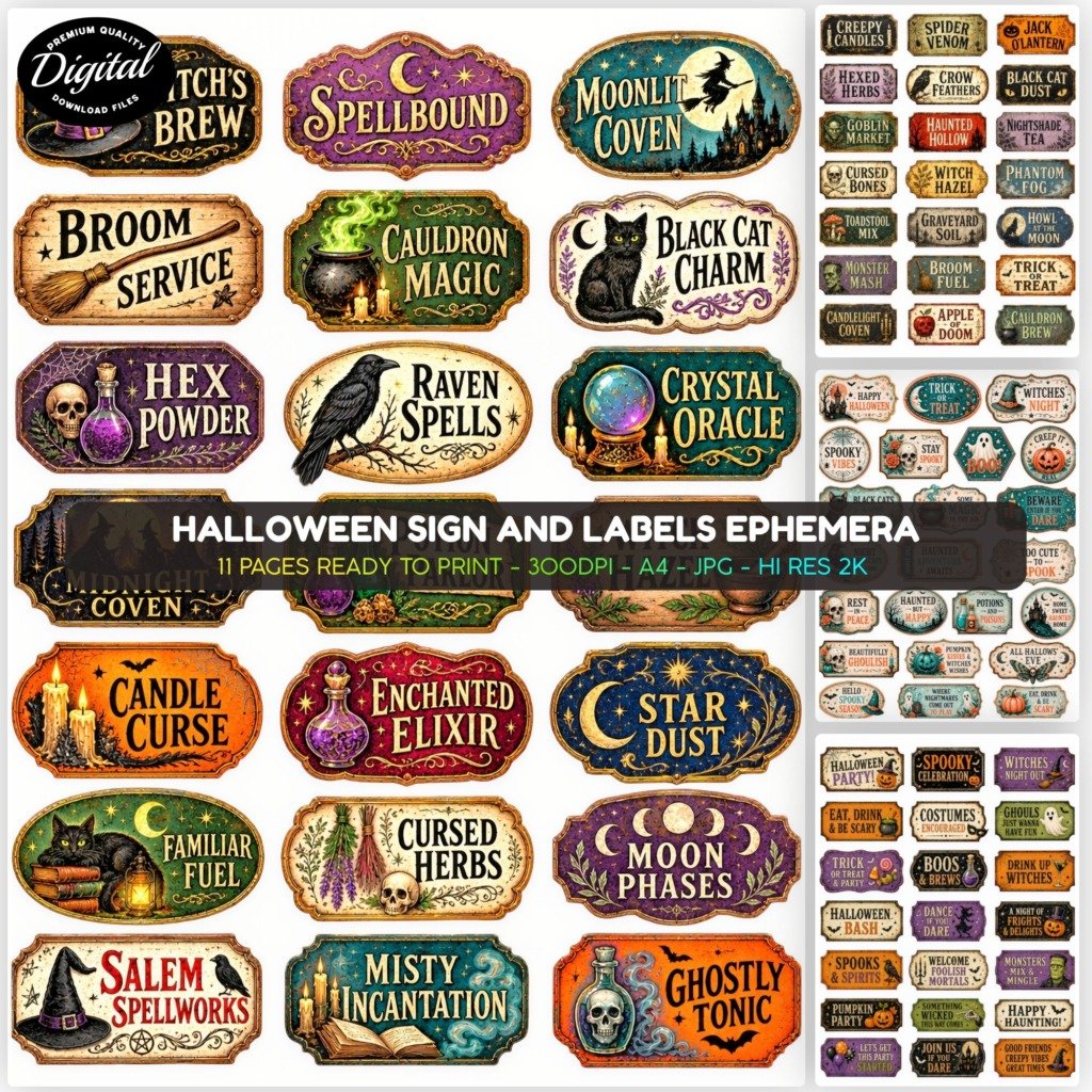 Halloween signs (1)